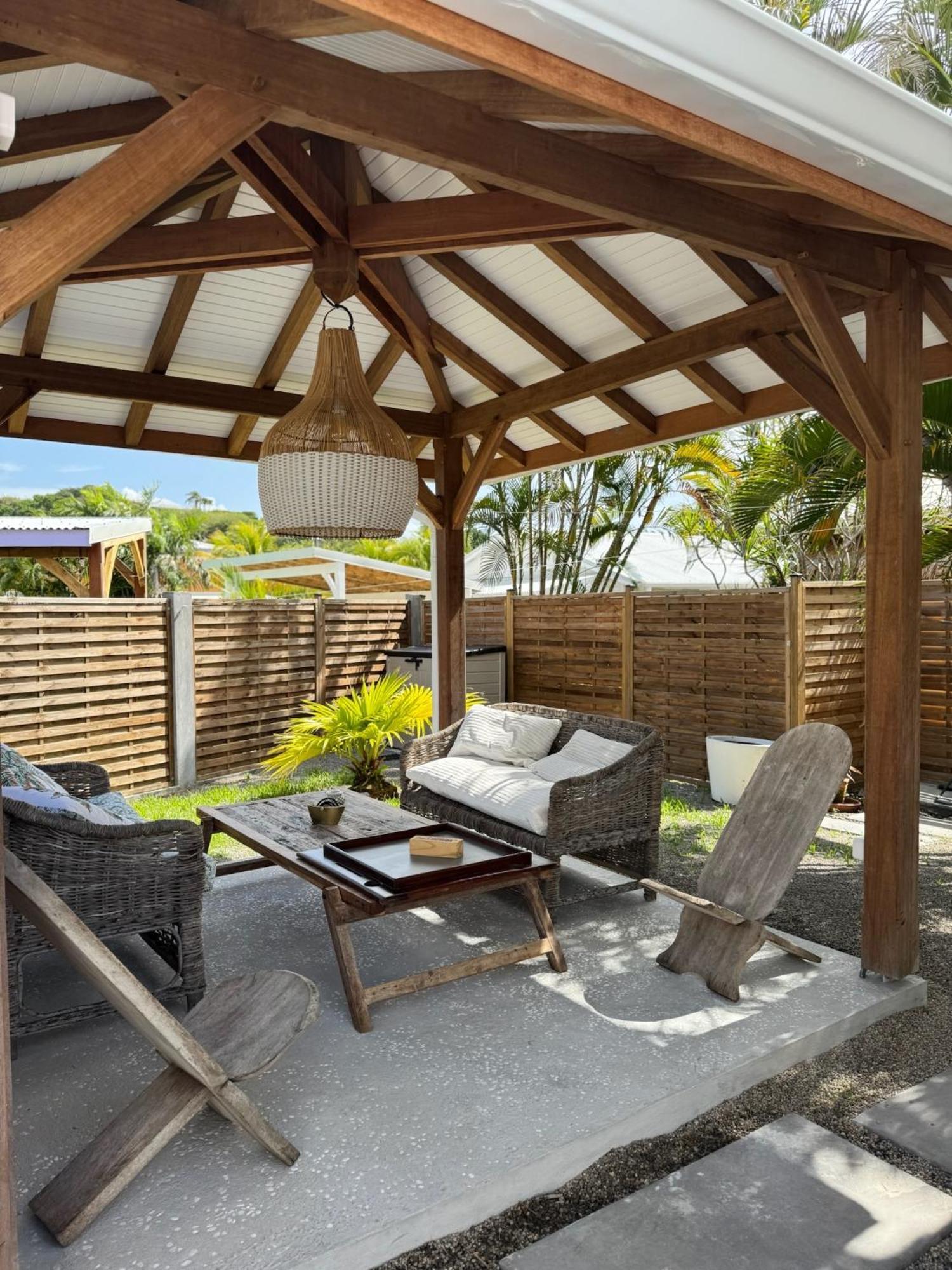 Les Cabanes Cosy A 2 Pas Du Lagon - Charme Et Confort Le François Exterior foto